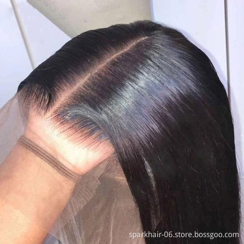 Wholesale New Trends Transparent HD Thin Swiss Lace Frontal Closure, Cuticle Aligned Pre Plucked Virgin HD Hair Lace Frontal